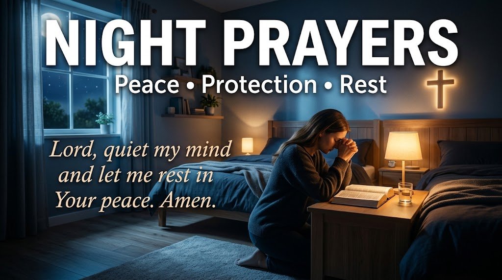 15 Powerful Night Prayers for Peace, Protection & Blessings