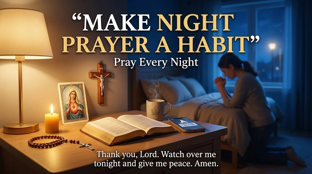Catholic Night Prayers for Families and Children