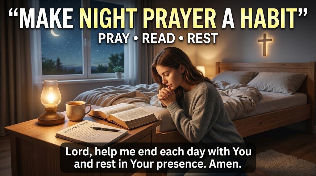 Why Night Prayers Bring Peace, Protection & Rest