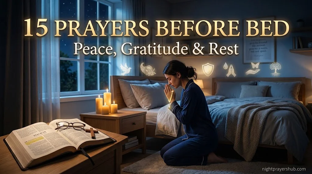 15 Bedtime Prayers for Peace, Gratitude, and Rest