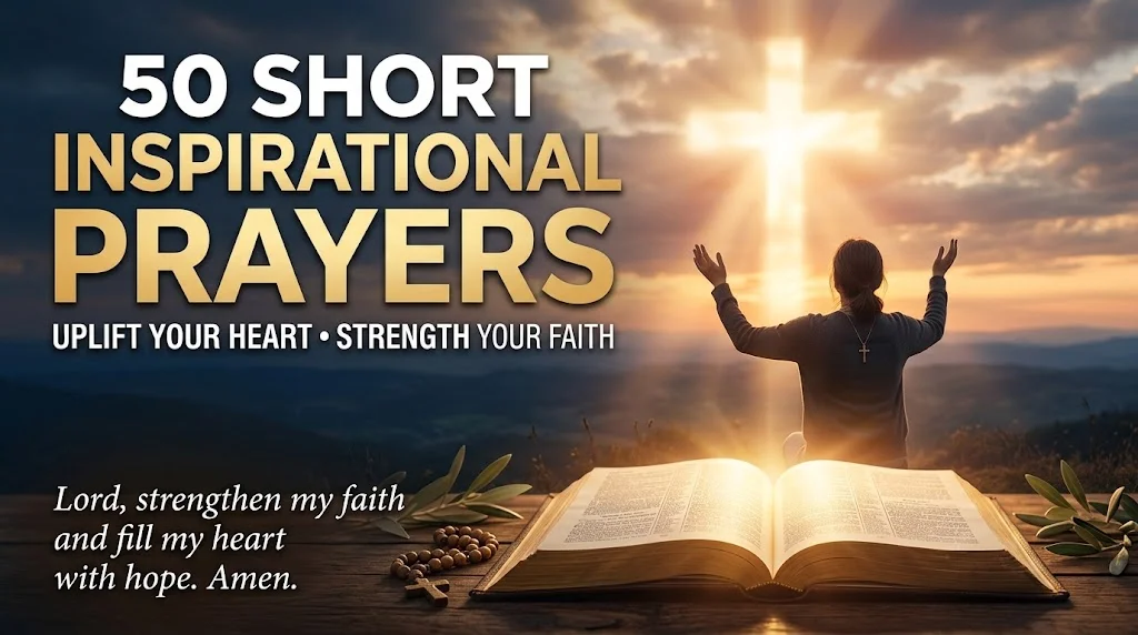 Bible Verses That Inspire Short, Powerful Prayers