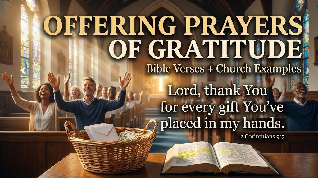 Bible Verses for Offering Prayers