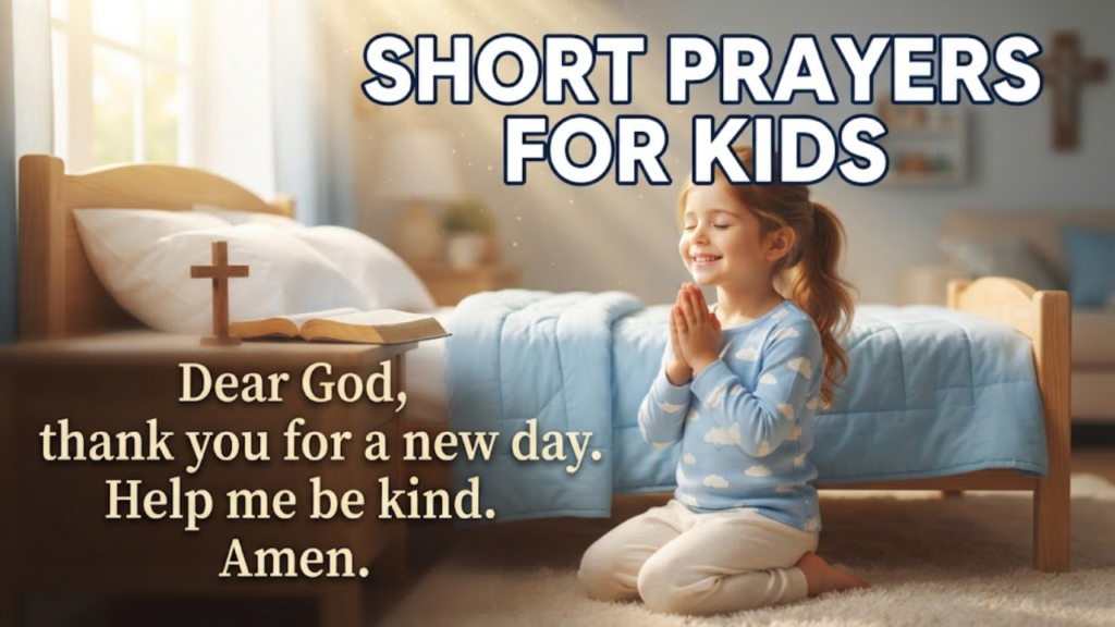 How to Help Your Child Say These Prayers
