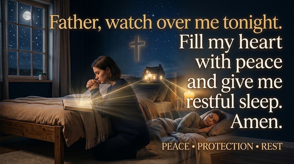 How to Make This Good Night Prayer Part of Your Bedtime Routine