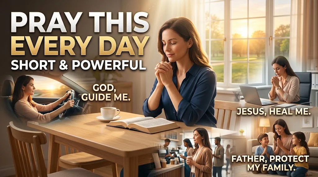 How to Pray Short, Powerful Prayers Every Day