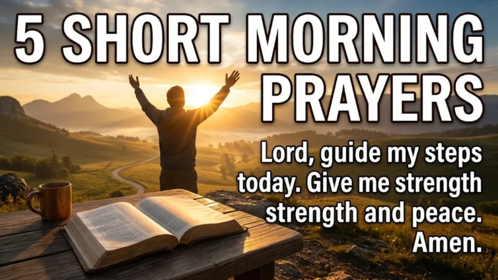 How to Pray a Short Morning Prayer