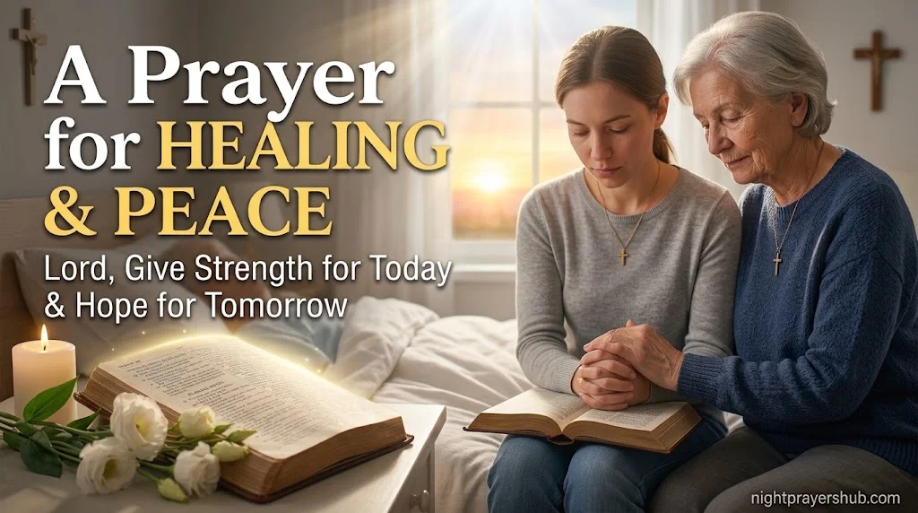 How to Pray for Healing and Strength Over Someone