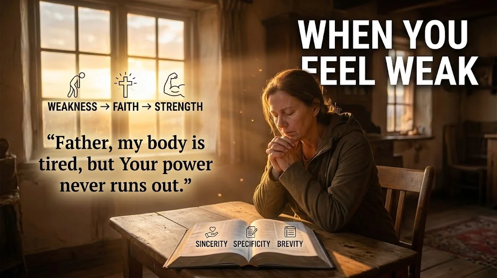 How to Pray for Strength in Tough Times