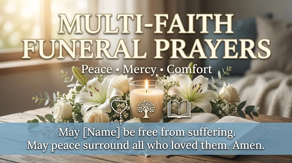 Multi-Faith and Non-Religious Funeral Prayers for Family