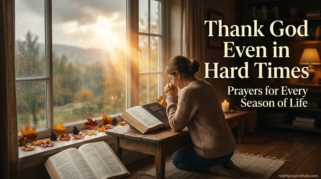 Prayers of Thanksgiving in Every Season of Life