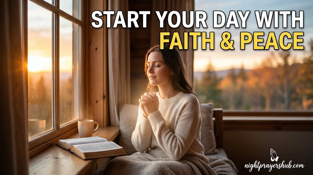 35+ Powerful Daily Prayers to Start Your Day With Faith & Peace