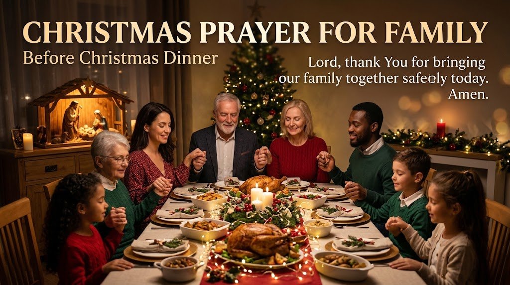 Short Christmas Prayers for Christmas Eve, Morning and Kids