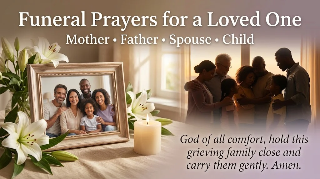 Short Funeral Prayers for Eternal Rest and Peace