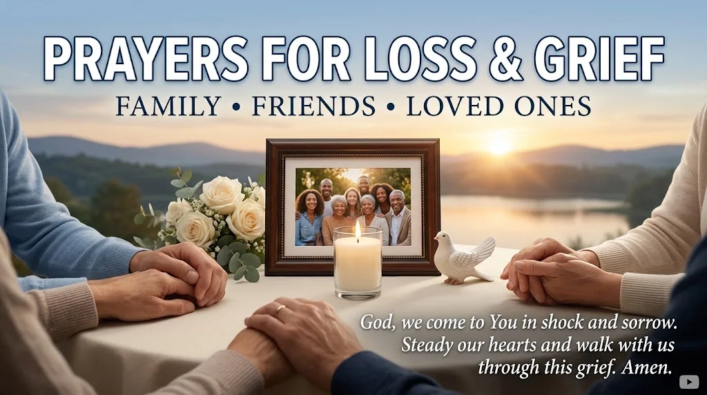 Short Funeral Prayers for a Parent, Spouse, or Child