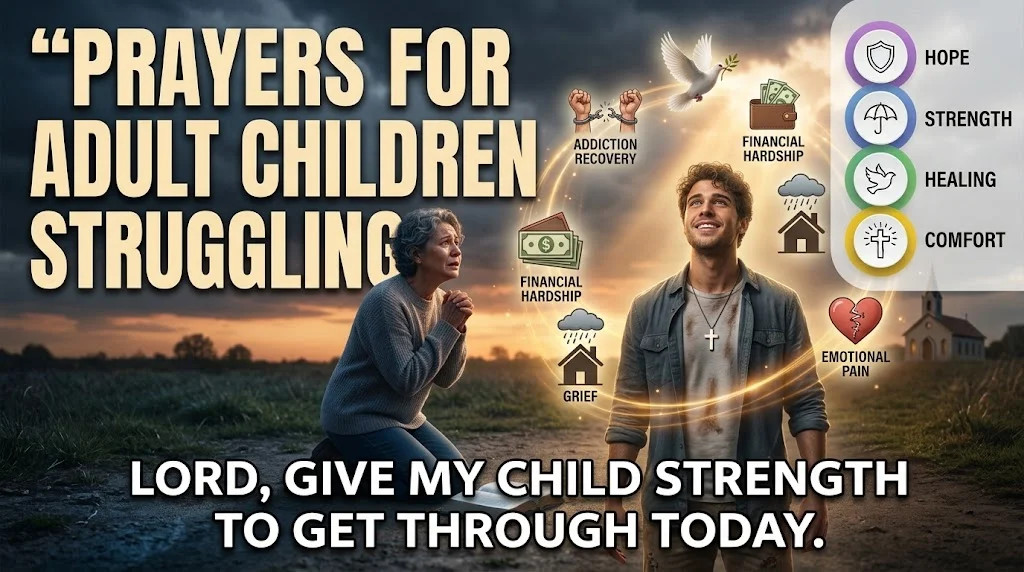 Short Prayers for Adult Children Facing Struggles