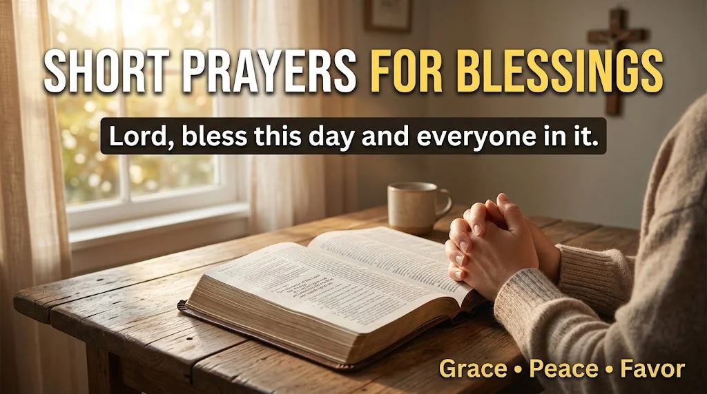 Short Prayers for Blessings
