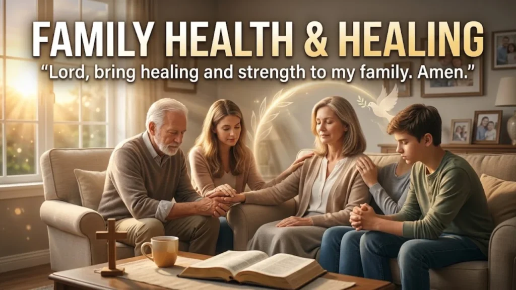 Short Prayers for Family Health and Healing