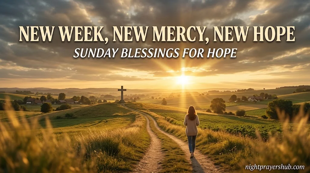 Sunday Blessings and Prayers for Hope