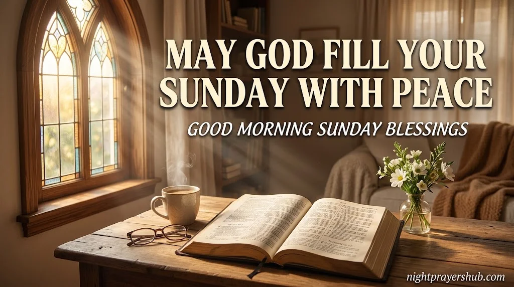 Sunday Blessings and Prayers for Peace