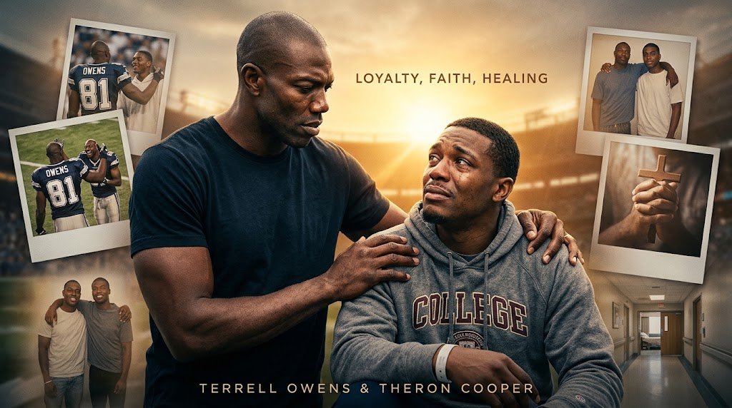 Terrell Owens and Theron 