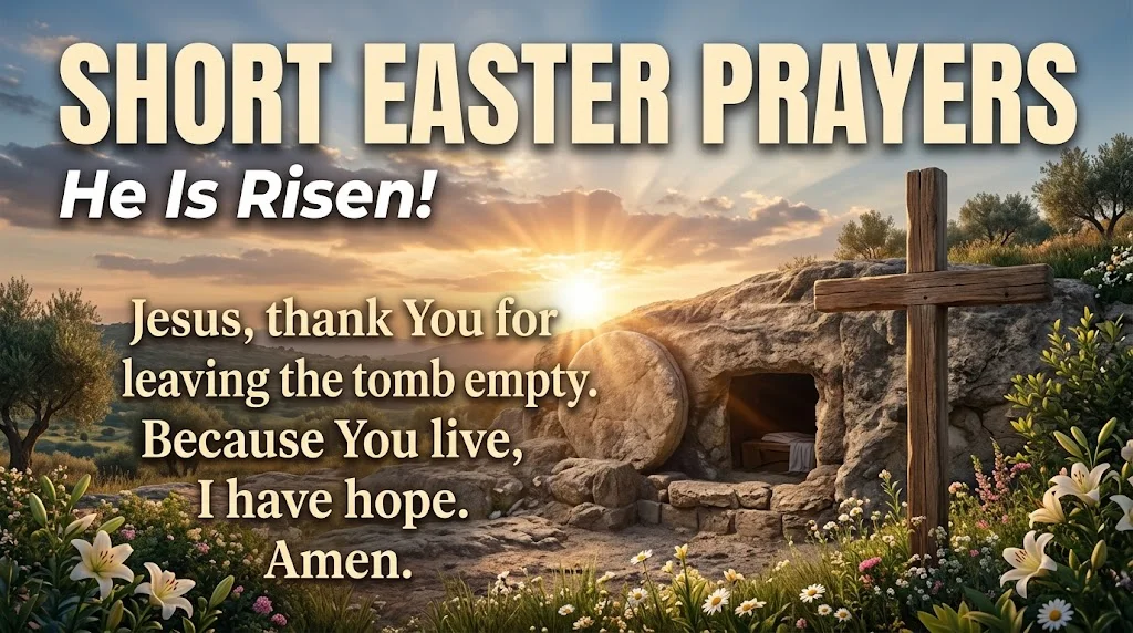 Why Short Easter Prayers Matter This Resurrection Sunday
