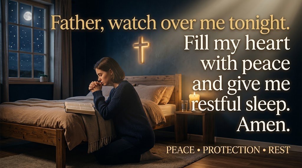 Why a Short Good Night Prayer Brings Peace, Protection & Rest