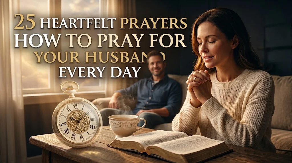How to Pray for Your Husband Every Day