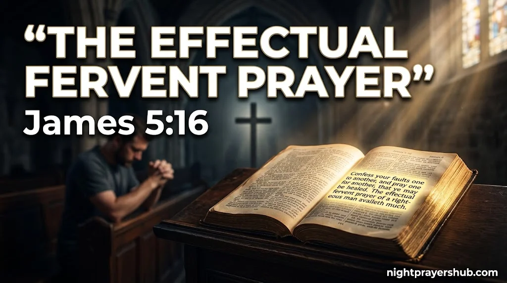 Powerful Lessons From the Prayers of the Righteous Availeth Much