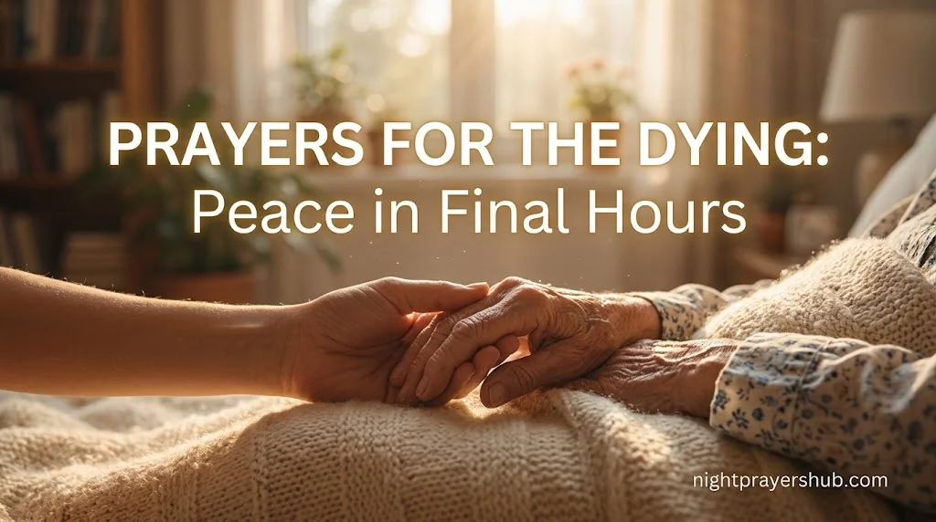 Uplifting Scriptures for the Dying