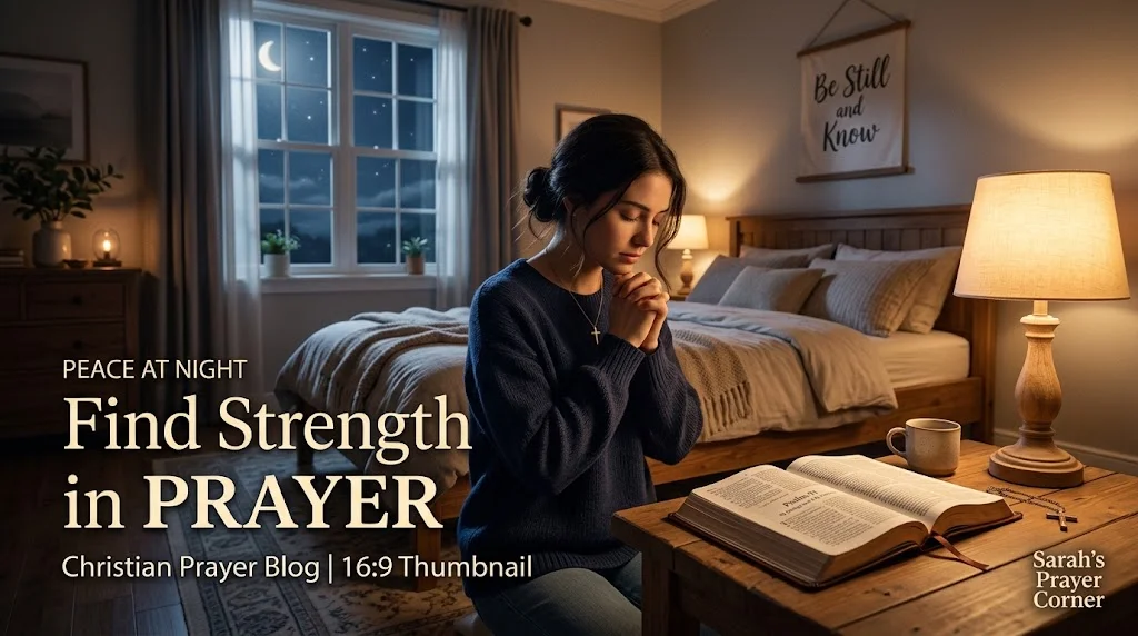 Why Pray a Night Prayer Before Sleep