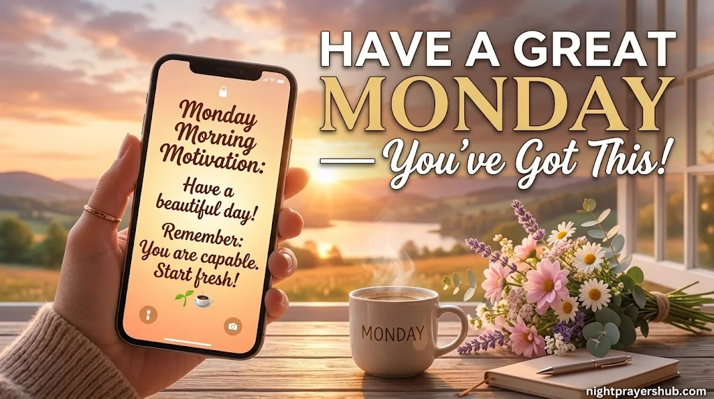 100+ Monday Blessings and Prayers for a Peaceful, Hopeful & Blessed Week