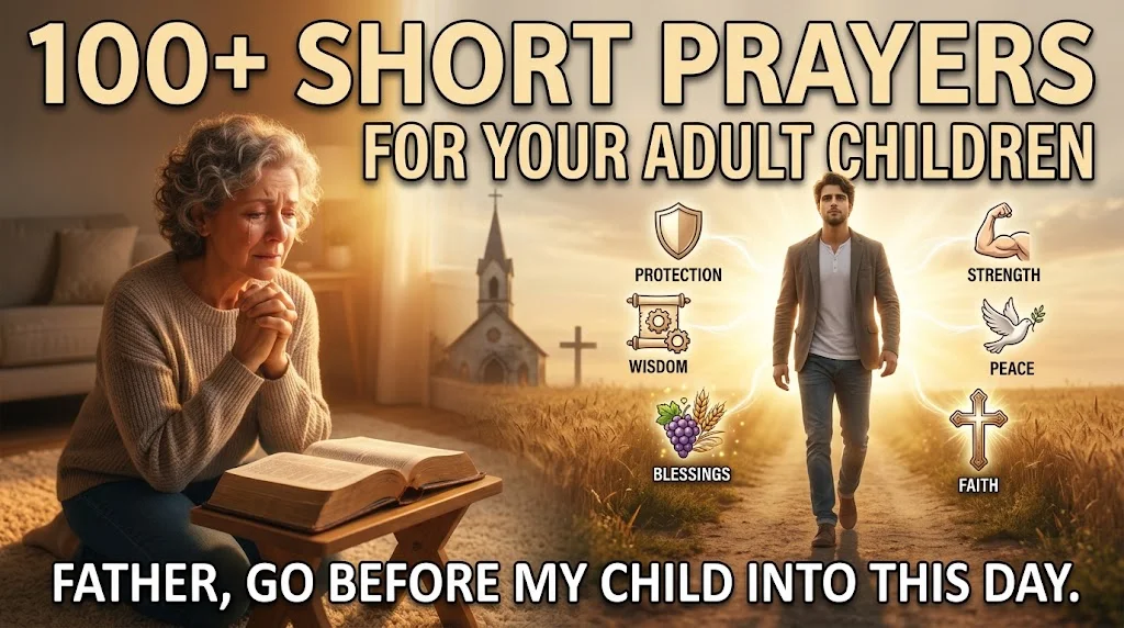 100+ Short Prayers for Adult Children
