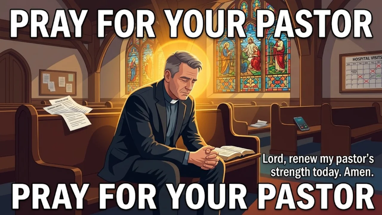 15 Short Prayers for Pastors to Strengthen and Encourage Them