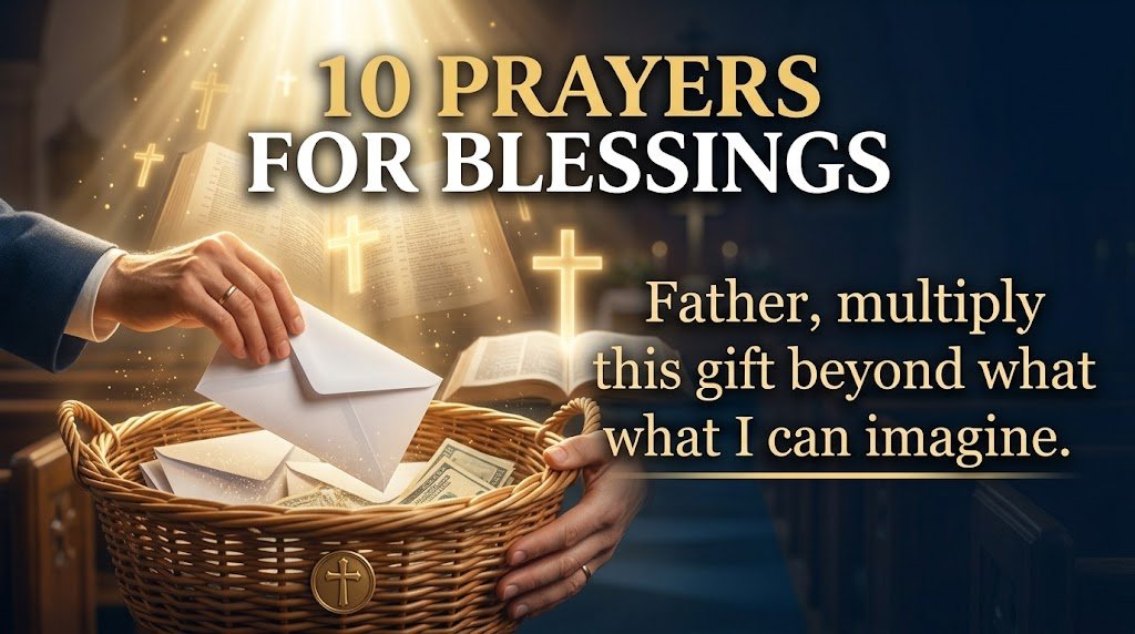 30 Short Offering Prayers for Blessings, Peace & Gratitude