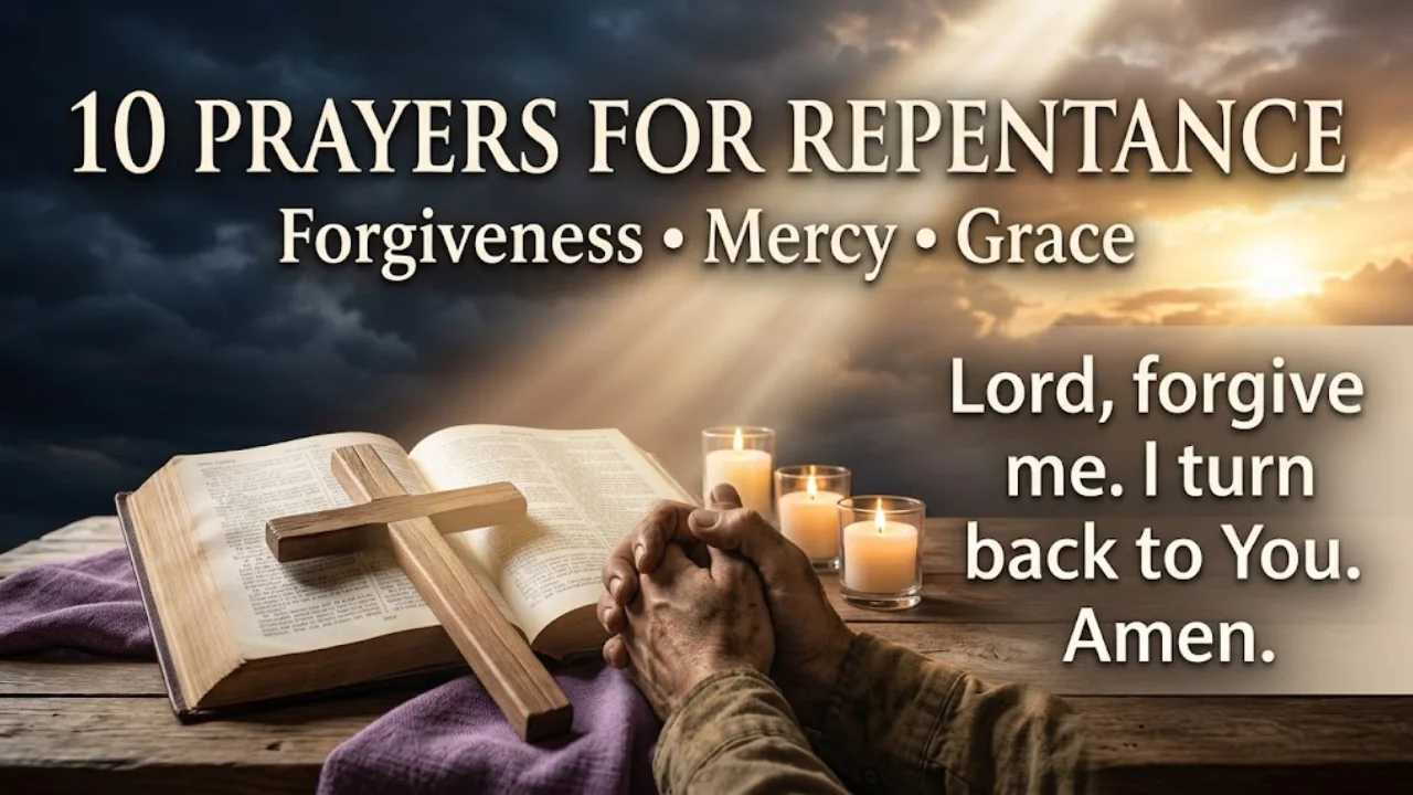 30 Short Prayers for Lent for Reflection, Repentance & Renewal