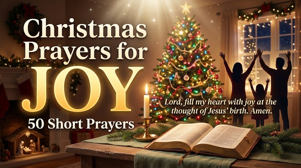 50 Short Christmas Prayers for Peace, Joy & Blessings