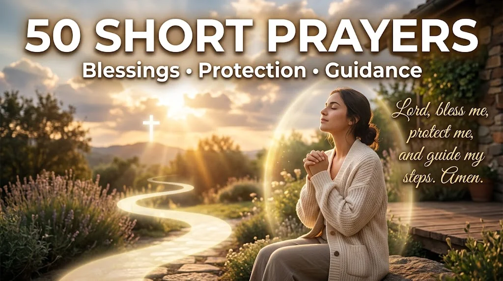 50 Short Prayers for Blessings, Protection & Guidance