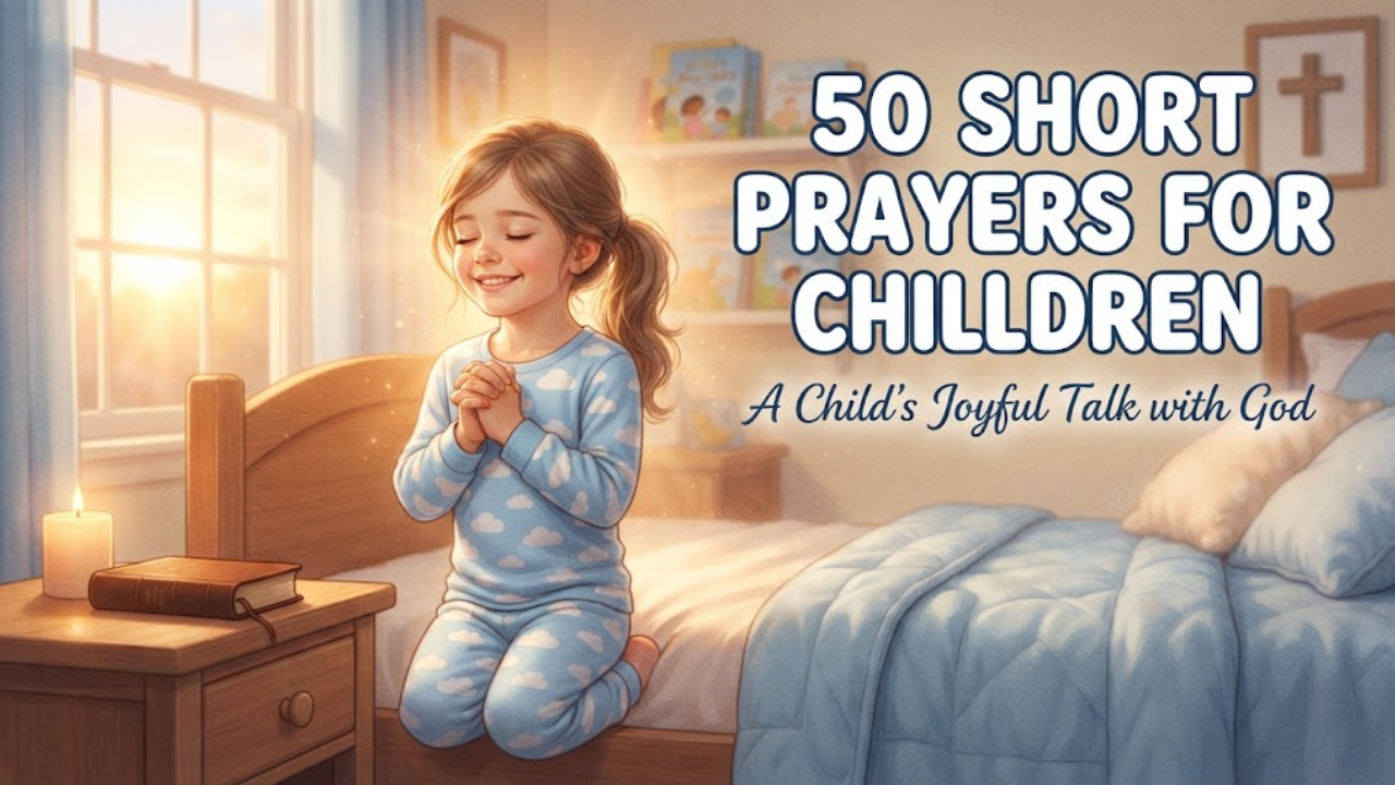 50 Short Prayers for Children Simple Prayers Kids Can Say Anytime