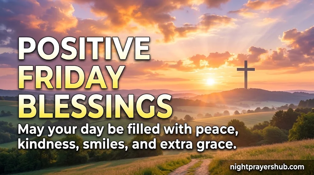 Friday Blessings and Prayers Powerful Prayers for a Blessed Friday