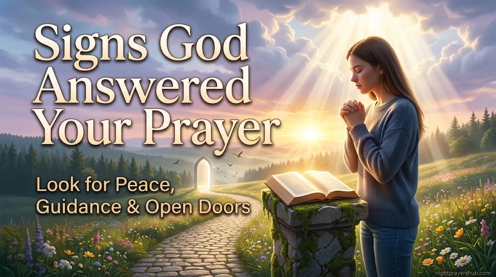 Answered Prayers How to Know God Has Heard Your Prayer