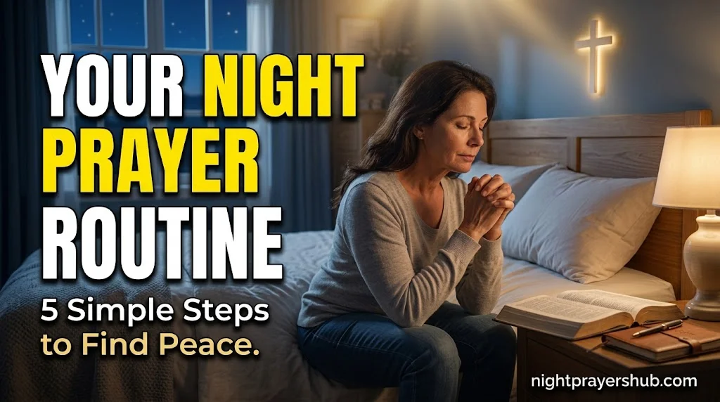 Bedtime Prayers for Adults 15 Powerful Night Prayers for Peace, Protection & Restful Sleep